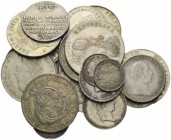 LOTTI MULTIPLI 
 Milano. Lotto di ventuno monete. Maria Teresa d'Asburgo, 1740-1780. Lira del giuramento 1741. Lira 1779. Giuseppe II d'Asburgo-Loren...