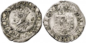 1539. Carlos I. Besançon. 1 carlos. (Vti. falta). 1,08 g. MBC.