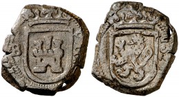 1625. Felipe IV. Burgos. 8 maravedís. (Cal. 1255). 6,67 g. MBC-.