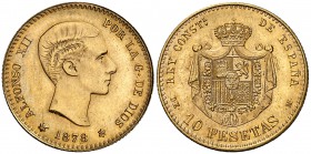 1878*1962. Estado Español. DEM. 10 pesetas. (Cal. 10). S/C-.