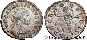 AURELIAN
Type : Aurelianus 
Date : mi 
Date : 275 
Mint name / Town : Lyon 
Metal : billon 
Millesimal fineness : 50  ‰
Diameter : 20,5  mm
Orientatio...