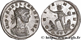AURELIAN
Type : Aurelianus 
Date : octobre 
Date : 274 
Mint name / Town : Ticinum 
Metal : billon 
Millesimal fineness : 50  ‰
Diameter : 22  mm
Orie...