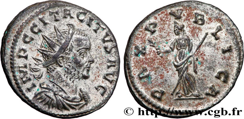 TACITUS
Type : Aurelianus 
Date : novembre - décembre 
Date : 275 
Mint name / T...