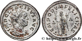 TACITUS
Type : Aurelianus 
Date : mars - avril 
Date : 276 
Mint name / Town : Lyon 
Metal : billon 
Millesimal fineness : 50  ‰
Diameter : 24  mm
Ori...