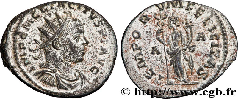 TACITUS
Type : Aurelianus 
Date : mars - avril 
Date : 276 
Mint name / Town : L...