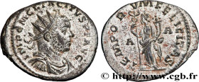 TACITUS
Type : Aurelianus 
Date : mars - avril 
Date : 276 
Mint name / Town : Lyon 
Metal : billon 
Millesimal fineness : 50  ‰
Diameter : 20  mm
Ori...