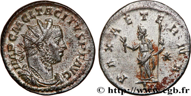 TACITUS
Type : Aurelianus 
Date : juin 
Date : 276 
Mint name / Town : Lyon 
Met...