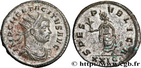 TACITUS
Type : Aurelianus 
Date : novembre - décembre 
Date : 275 
Mint name / Town : Rome 
Metal : billon 
Millesimal fineness : 50  ‰
Diameter : 22 ...