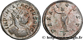 TACITUS
Type : Aurelianus 
Date : début 
Date : 276 
Mint name / Town : Ticinum 
Metal : billon 
Diameter : 21,5  mm
Orientation dies : 11  h.
Weight ...