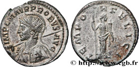 PROBUS
Type : Aurelianus 
Date : fin 277 - début 278 
Mint name / Town : Lyon 
Metal : billon 
Millesimal fineness : 50  ‰
Diameter : 21,5  mm
Orienta...