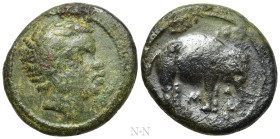 ETRURIA. Uncertain inland mint. Ae (Circa 300-250 BC)