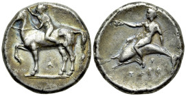 CALABRIA. Tarentum. Nomos (Circa 380-375/0 BC)