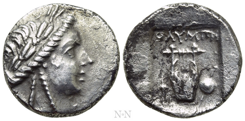 LYCIAN LEAGUE. Olympia. Hemidrachm (Circa 167-100 BC). 

Obv: Laureate head of...