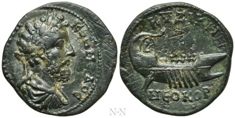 MYSIA. Cyzicus. Commodus (177-192). Ae. 

Obv: ΑΥ ΚΑΙ Μ ΑΥΡΗ ΚΟΜΜΟΔΟϹ. 
Laure...