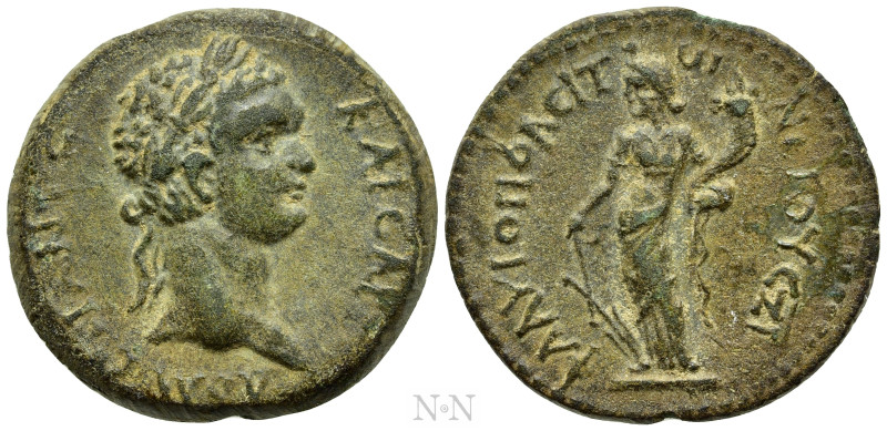 CILICIA. Flaviopolis. Domitian (81-96). Ae Hemiassarion. Dated CY 17 (89/90). 
...