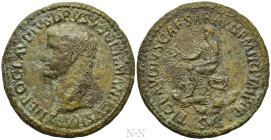 NERO CLAUDIUS DRUSUS (Died 9 BC). Sestertius. Rome. Struck under Claudius (41-54)