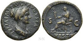 JULIA TITI (Augusta, 79-90/1). Dupondius. Rome