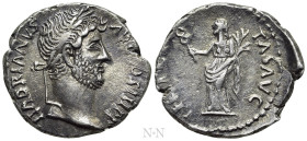 HADRIAN (117-138). Denarius. Contemporary imitation