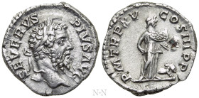 SEPTIMIUS SEVERUS (193-211). Fourrèe(?) Denarius. Rome