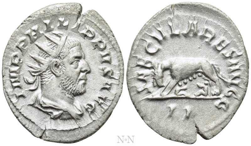 PHILIP I 'THE ARAB' (244-249). Antoninianus. Rome. Saecular Games/1000th Anniver...
