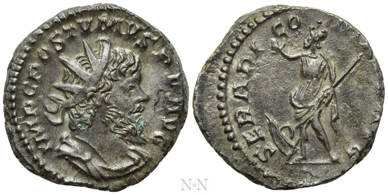 POSTUMUS (260-269). Antoninianus. Treveri. 

Obv: IMP C POSTVMVS P F AVG. 
Ra...