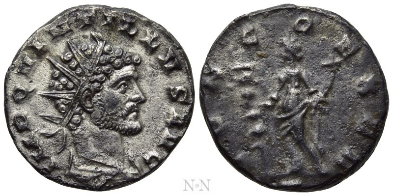 QUINTILLUS (270). Antoninianus. Mediolanum. 

Obv: IMP QVINTILLVS AVG. 
Radia...