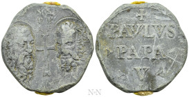 ITALY. Papal States. Paul V (1605-1621). PB Seal - Bulla