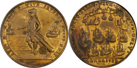 1739 Admiral Vernon Medal. No Location. Adams-Chao NLh 1-A. M-G 241. Rarity-7. Pinchbeck. VF Details--Cleaned (PCGS).

36.7 mm. 171.0 grains.

PCG...