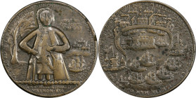 1739 Admiral Vernon Medal. Fort Chagre. Adams-Chao FCv 3-B, M-G 187. Rarity-5. Nickel Brass. VF-30 (PCGS).

37.5 mm. 183.4 grains. An unusual entry ...