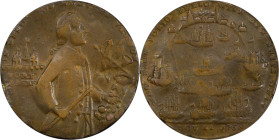 1739 Admiral Vernon Medal. Fort Chagre. Adams-Chao FCv 17-X, M-G 201. Rarity-6. Pinchbeck. Fine Details--Bent (PCGS).

36.4 mm. 158.4 grains.

PCG...