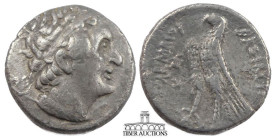 Egypt, Ptolemaic Kings of. Ptolemy I Soter 323-285 BC., AR Tetradrachm, Diademed bust of Ptolemy right, wearing aegis / Eagle standing left on thunder...