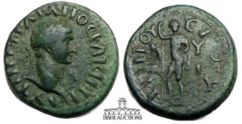 MYSIA, Cyzicus. Trajan. AD 98-117. Æ Diassarion. Laureate head of Trajan / Heros Kyzikos standing left. Plankenhorn, Mysien, p. 86, 51 (this coin). RP...