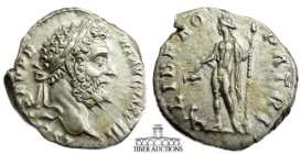 Septimius Severus AD 193-211. AR Denarius. Bacchus. 18 mm, 3.49 g.