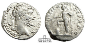 Septimius Severus AD 193-211. Mars. AR Denarius. 16 mm, 3.09 g.
