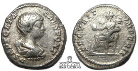 Geta, as Caesar AD 98-209. Securitas. 18 mm, 2.30 g.