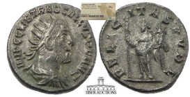 Trebonianus Gallus AD 251-252. AR Antoninianus. Felicitas. 21 mm, 3.57 g.
