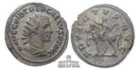 Trebonianus Gallus AD 251-252. AR Antoninianus. Gallus horseback. 23 mm, 3.27 g.