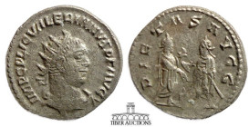 Valerian I AD 253-260. AR Antoninianus. Valerian and Gallienus. 22 mm, 3.91 g.
