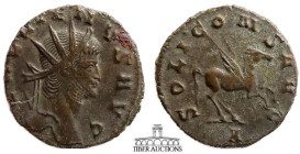 Gallienus AD 253-268. AR Antoninianus. Pegasus. 21 mm, 3.27 g.