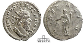 Postumus, Romano-Gallic AD 260-269. Billon Antoninianus. Moneta. 23 mm, 3.32 g.