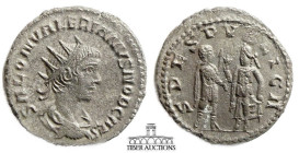 Saloninus, as Caesar AD 258-260. Billon Antoninianus. Spes. 21 mm, 3.42 g.