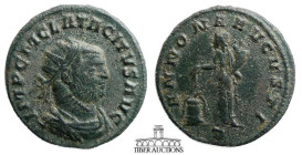 Tacitus AD 275-276. Billon Antoninianus. Annona. 22 mm, 3.48 g.