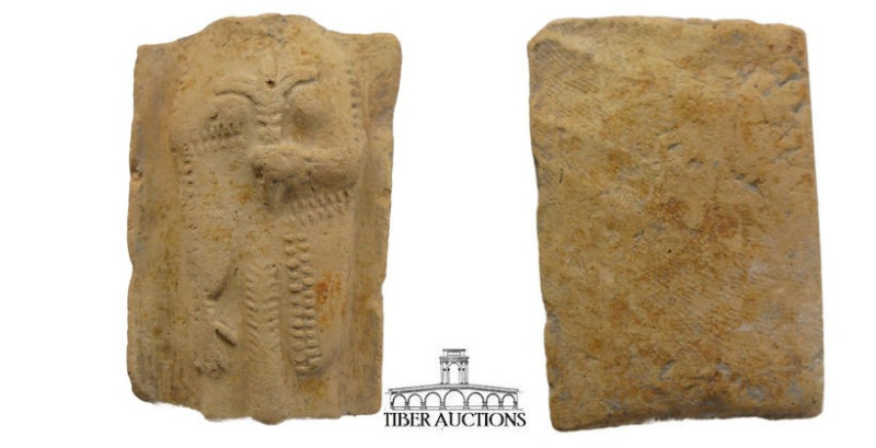 Near east-Phoenician Terracotta Astarte 8th-4th Century BCE. 55 mm x 33 mm. 32.0...