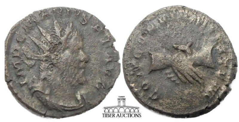 Marius. Romano-Gallic Emperor AD 269. Billon Antoninianus. Treveri (Trier) mint....