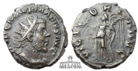 Marius. Romano-Gallic Emperor AD 269. Billon Antoninianus. Colonia Agrippinensis (Cologne) mint. 2nd emission, circa mid AD 269. Radiate and cuirassed...