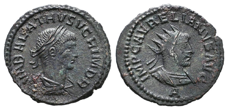 Vabalathus. Usurper, A.D. 268-272. AE antoninianus

Reference:

Condition: V...