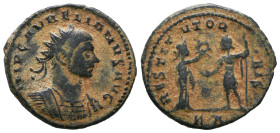Aurelian. A.D. 270-275. AE antoninianus

Reference:

Condition: Very Fine

weight:4.9gr