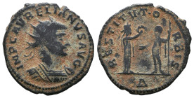 Aurelian. A.D. 270-275. AE antoninianus

Reference:

Condition: Very Fine

weight:3gr