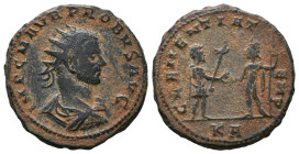 Probus. A.D. 276-282. AR antoninianus 

Reference:

Condition: Very Fine

weight:3gr