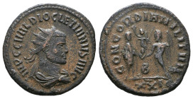 Diocletian. A.D. 284-305. AE antoninianus

Reference:

Condition: Very Fine

weight:3.5gr